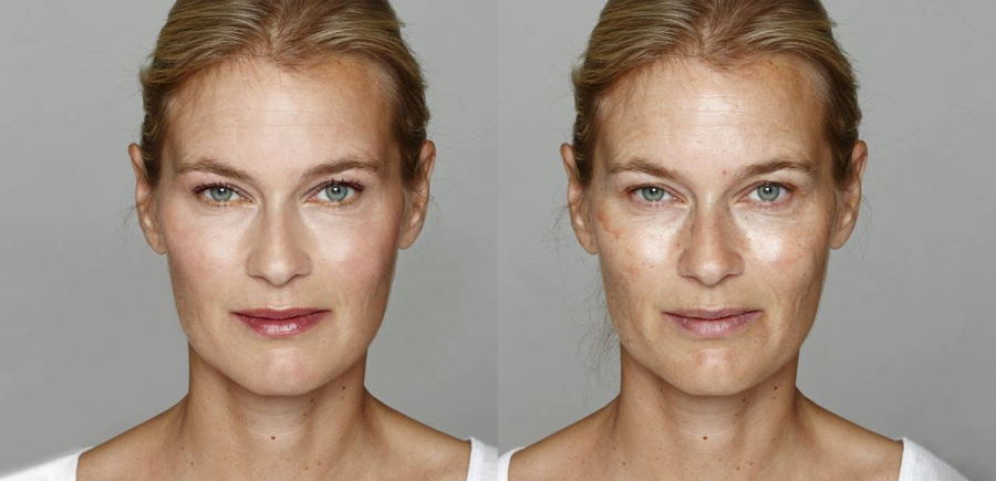 mature skin look